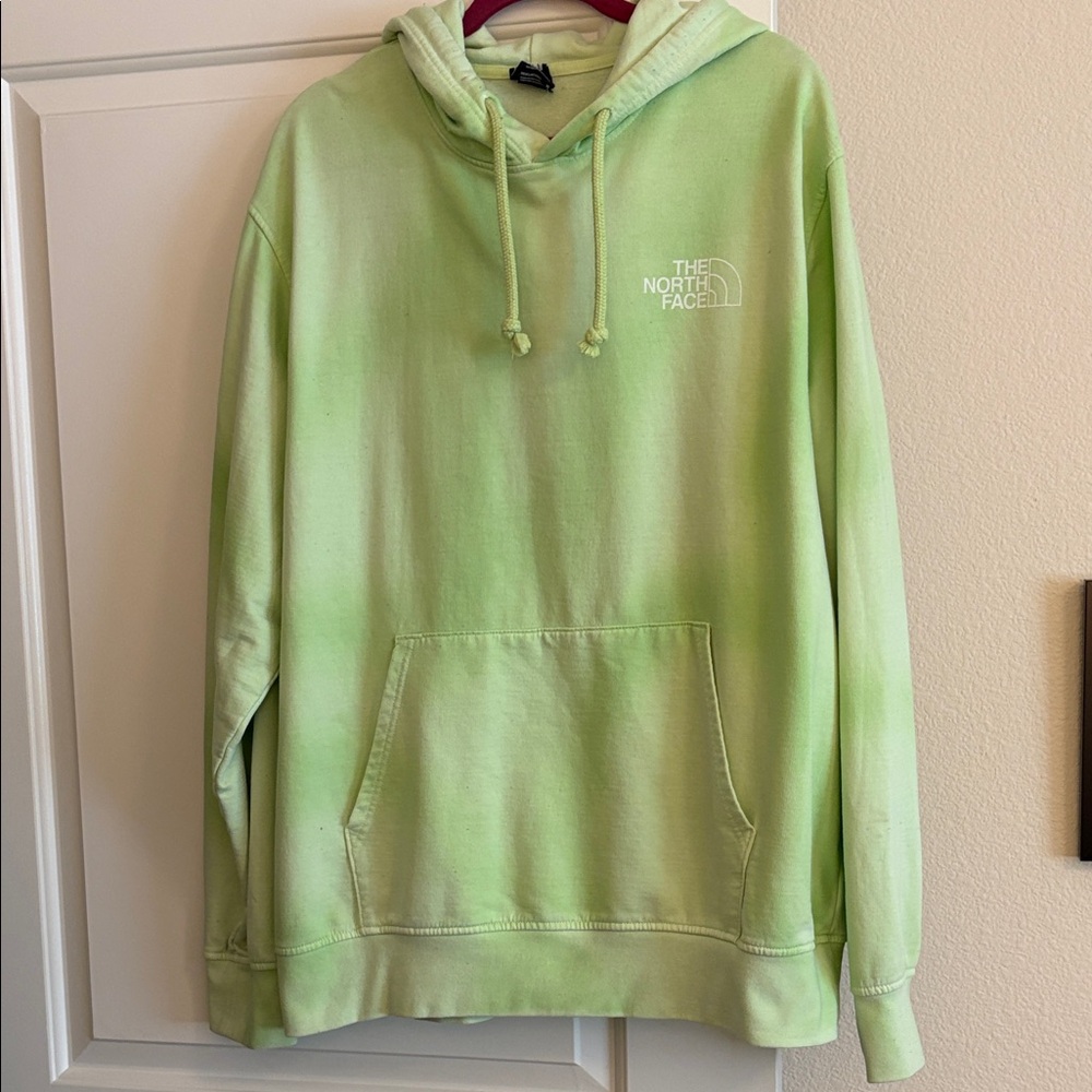 The North Face Men's Light Green Hoodie